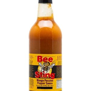Bee Sting Mango Passion Hot Sauce, 25.7oz.