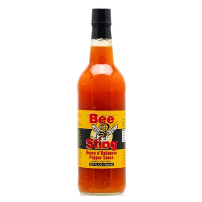 Hot Sauce Bee Sting Honey n Habanero 25.7 oz Heat 8
