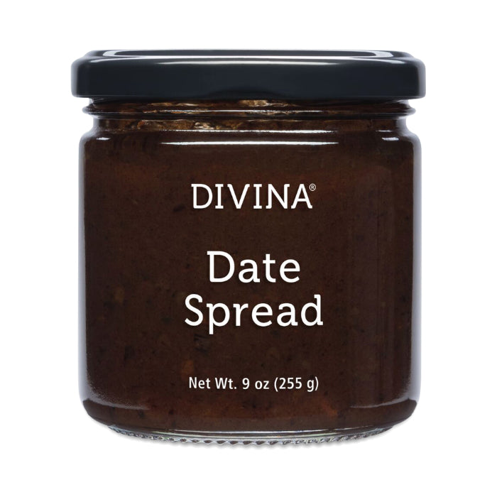 Divina – Date Spread, 9 Oz (Pack of 12)
