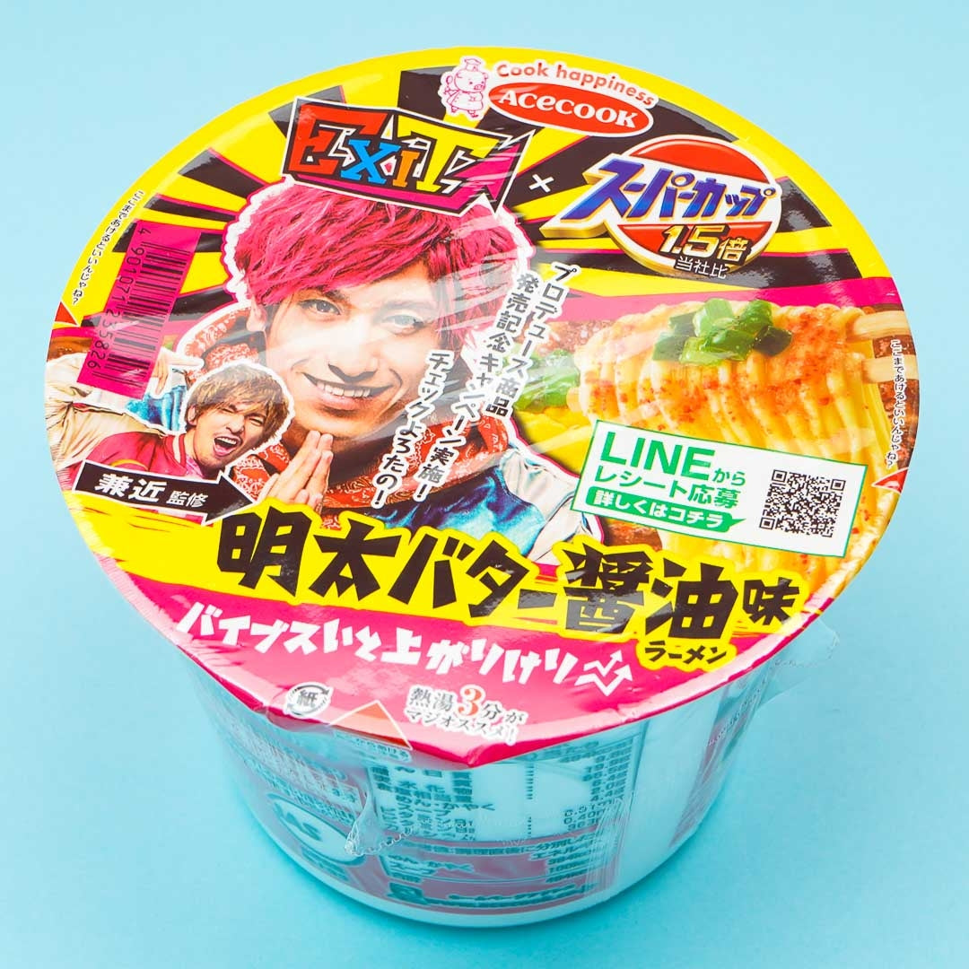 Super Cup 1.5 Times x EXIT Ramen – Mentai Butter Soy Sauce