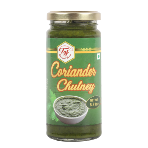 TAJ Coriander Chutney, 250g (8.81 Oz)