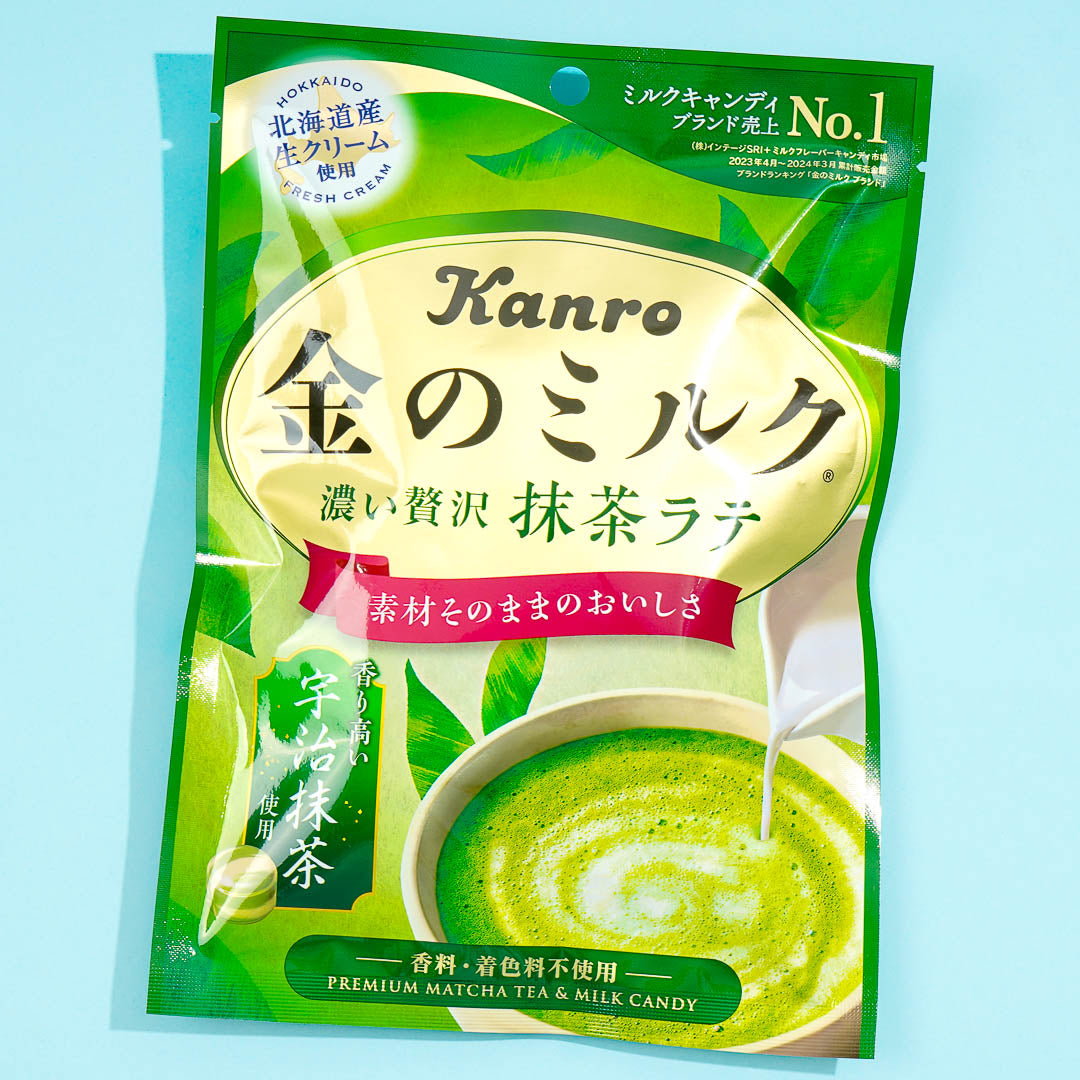 Kanro Golden Milk Candy – Matcha Latte