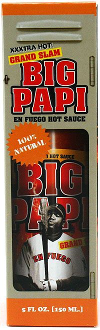 Big Papi En Fuego Grand Slam XXXtra Hot Sauce (David Ortiz), 5oz.
