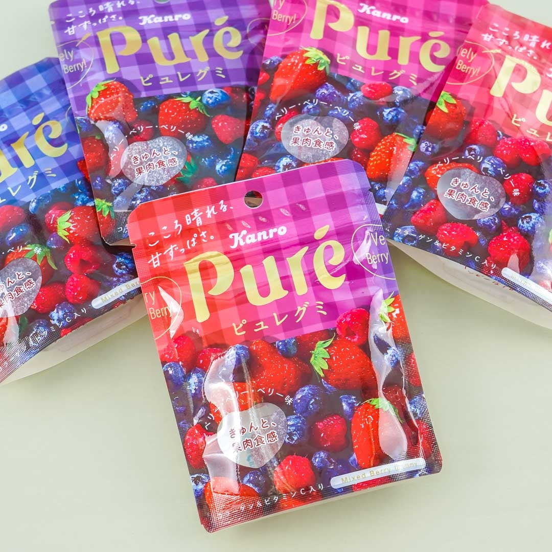 Kanro Puré Gummy – Mixed Berry