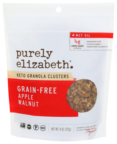 Purely Elizabeth – Apple Walnut Granola with MCT 8 Oz – Pack Of 6