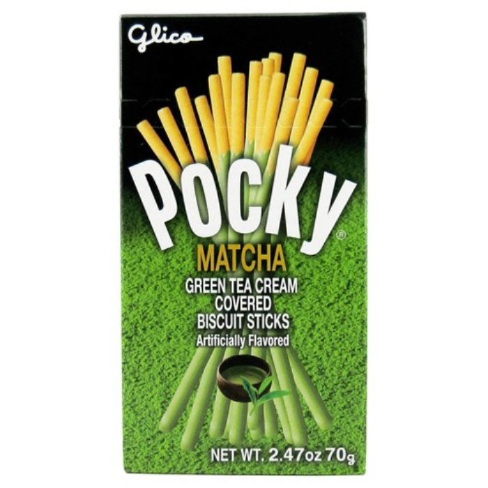 Glico – Cookie Matcha Green Tea, 2.47 Oz (Pack of 10)