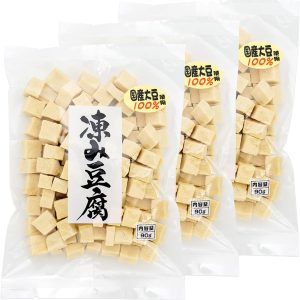 Shinano Yuki Freeze-Dried Koya Tofu Made in JAPAN Diced Cut Premium Fresh Squeezing 90g x 3 Bags – Tokyo Sakura Mall