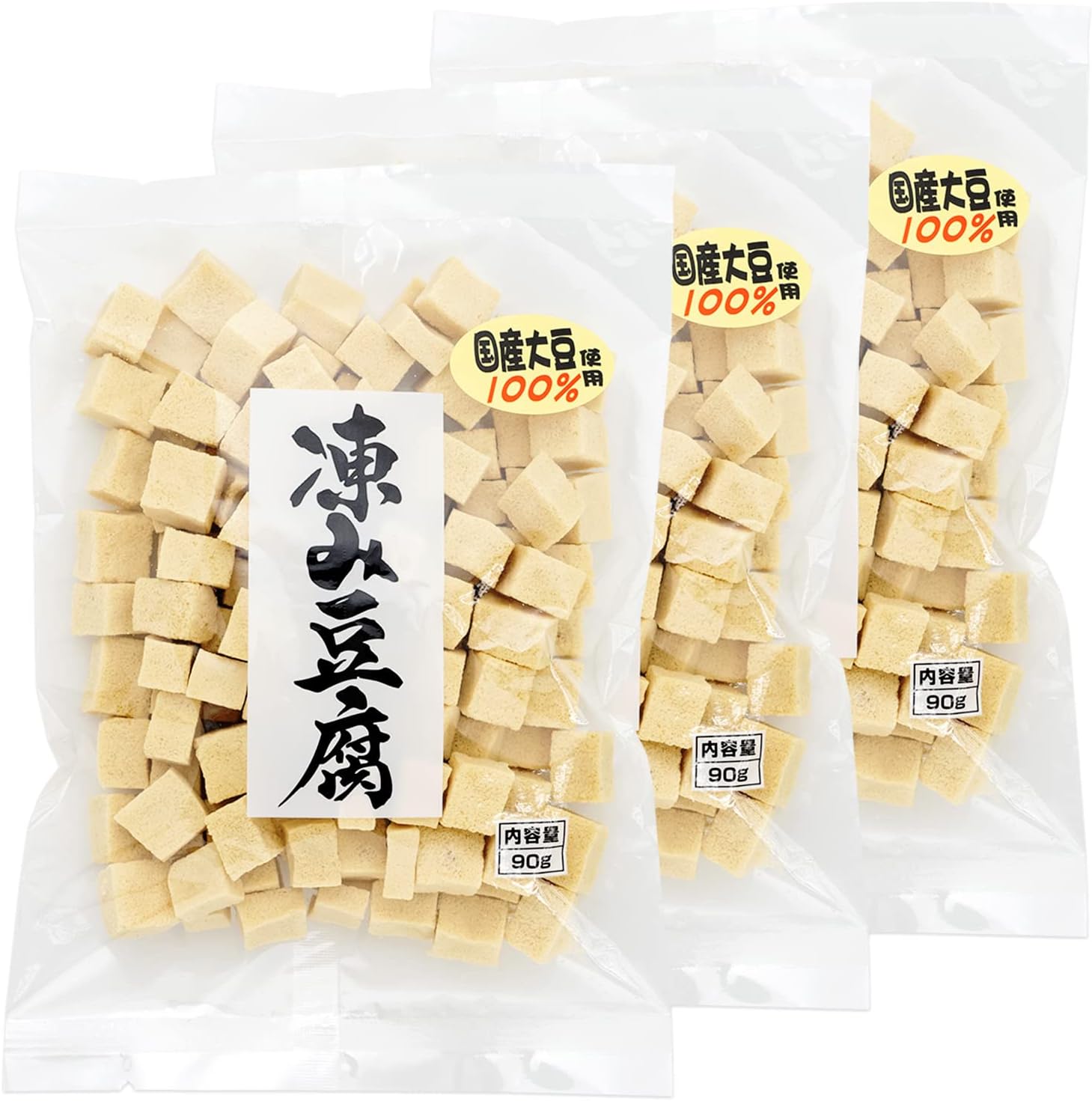 Shinano Yuki Freeze-Dried Koya Tofu Made in JAPAN Diced Cut Premium Fresh Squeezing 90g x 3 Bags – Tokyo Sakura Mall
