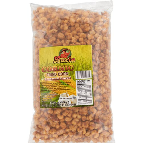 Lucia – Cornic – Fried Corn – Barbeque Flavor – Bag – 500 G