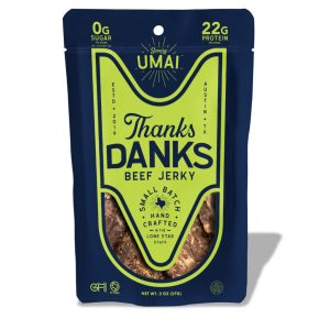 Thanks Danks Umai Beef Jerky Bag – 8 bags x 2 oz