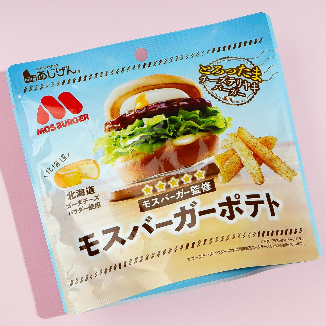 Mos Burger Potato Sticks Snack – Torottama Cheese Teriyaki Burger