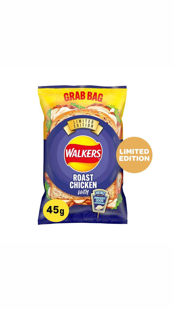 Walkers Roast Chicken with Heins Mayonnaise