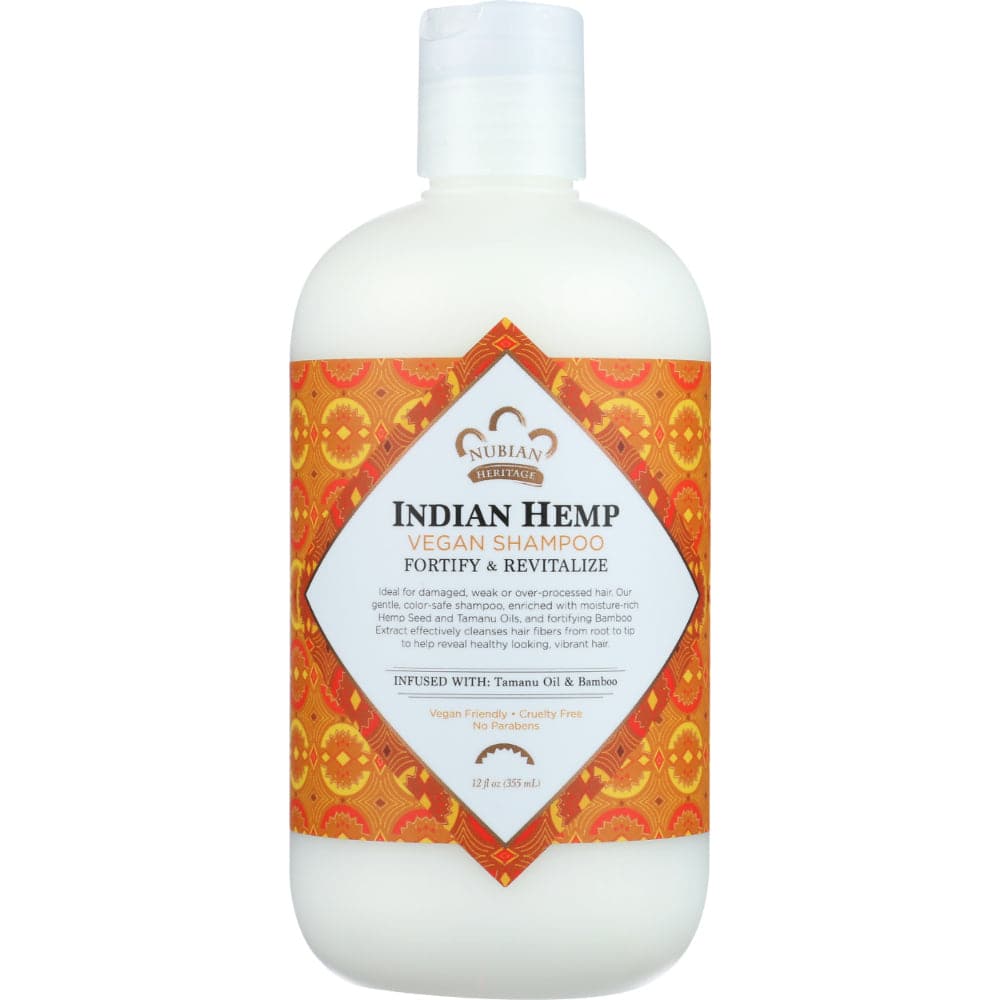 Nubian Heritage – Indian Hemp Vegan Shampoo -12floz