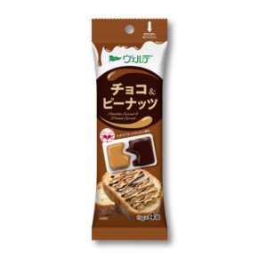 Aohata Toast Spread – Chocolate & Peanuts 4 pcs Pack
