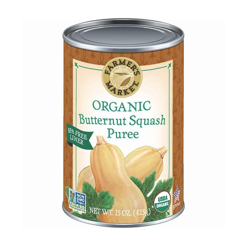 Farmer’s Market Organic Butternut Squash Puree
