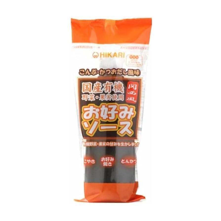 Hikari Organic Okonomiyaki Sauce Kansai Style Okonomiyaki Sauce 300g