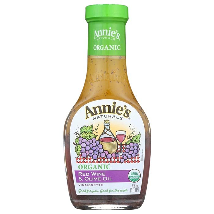 Annie’s Homegrown – Organic Red Wine & Olive Oil Vinaigrette, 8 fl oz