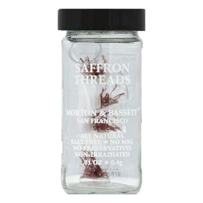 Morton & Bassett – Saffron Threads, 0.01 Oz – Pack of 3