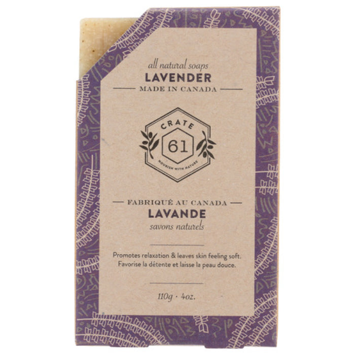 Crate 61 – Lavendar Soap Bar, 4 Oz (Pack Of 8)