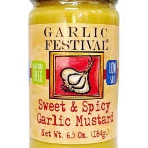 Sweet & Spicy Garlic Mustard Garlic Festival Foods 6.5
