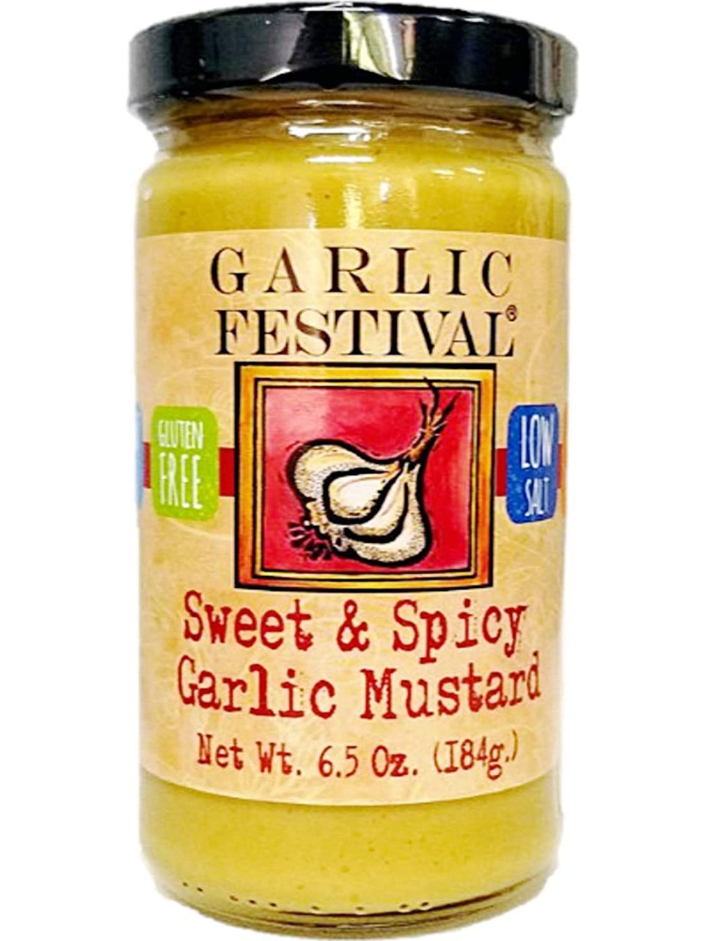 Sweet & Spicy Garlic Mustard Garlic Festival Foods 6.5