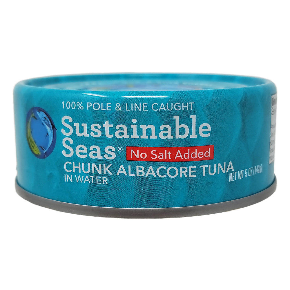 Sustainable Seas No Salt Added Chunk Albacore Tuna – 5oz.