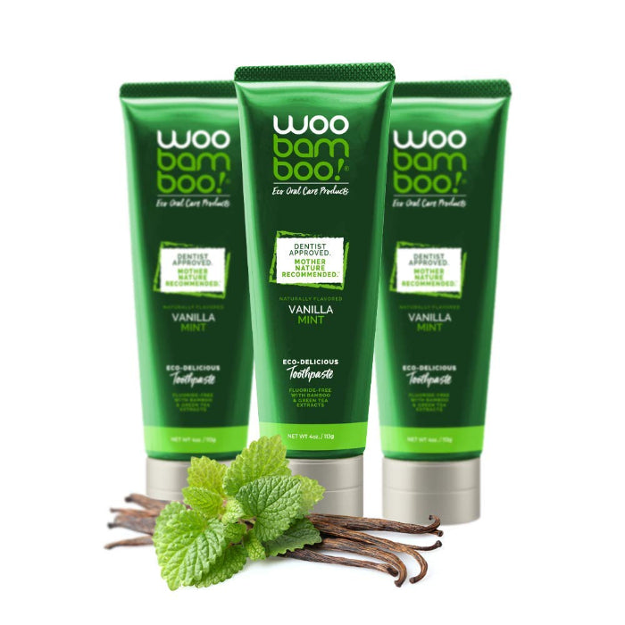 Woobamboo Toothpaste Vanilla Mint 4 Oz – Pack Of 1
