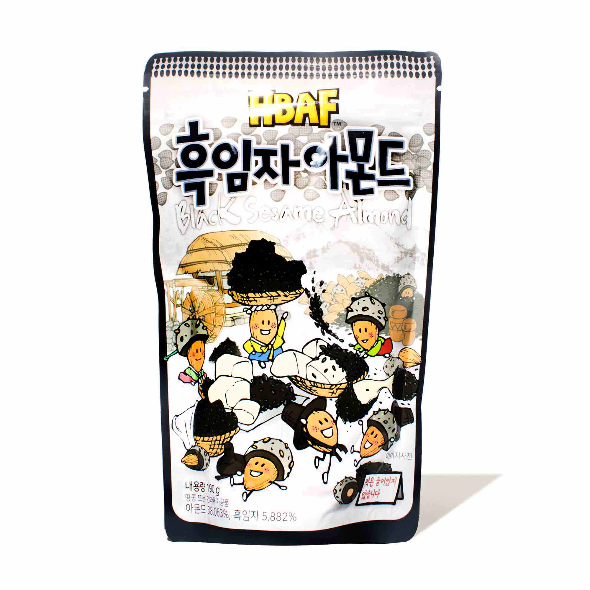 Tom’s Korean Style Almonds: Black Sesame