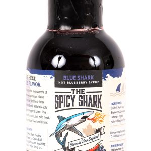 Spicy Shark Hot Blueberry Maple Syrup