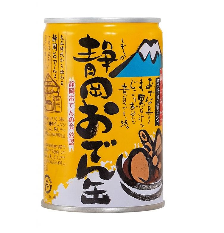 Shizuoka Oden Can Black Broth with Beef & Egg – 280g