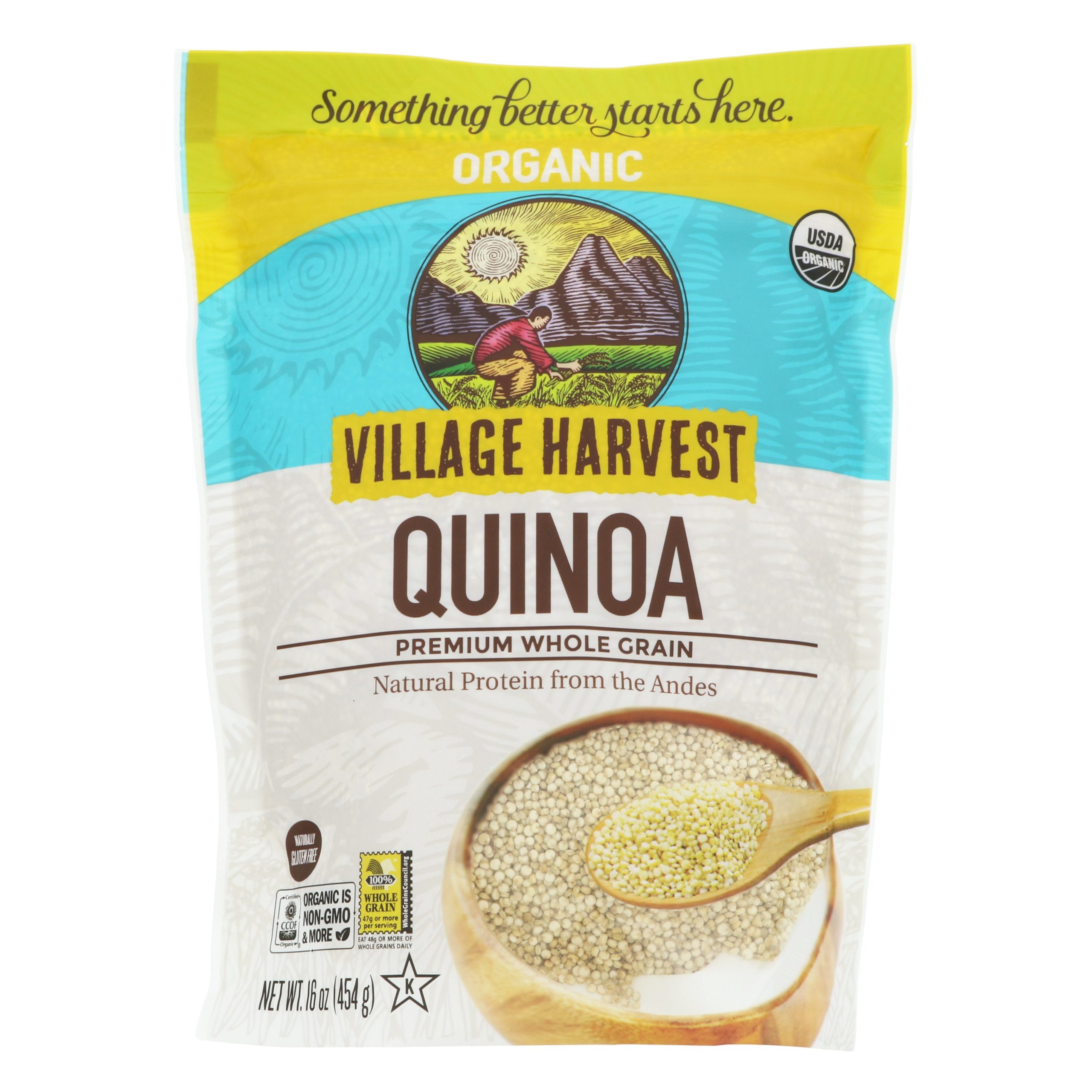 Village Harvest Grain Quin 16 Oz – Pack Of 6
