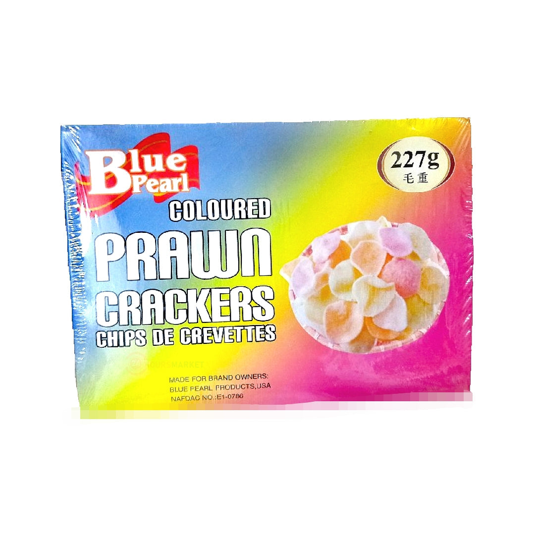 BluePearl Prawn Cracker – Crispy Snack with Seafood Flavor