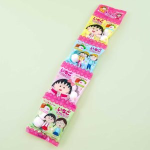 Chibi Maruko-Chan Strawberry Marshmallow Mini Pack – 4 pcs