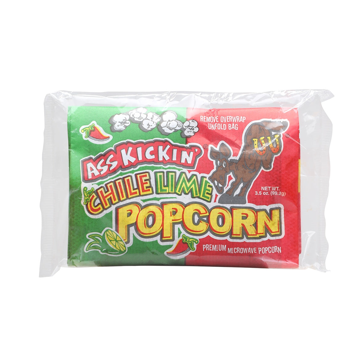 Ass Kickin’ Chile Lime Microwave Popcorn
