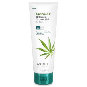 Andalou Naturals – CannaCell Shower Gel Joyful, 8 fl oz