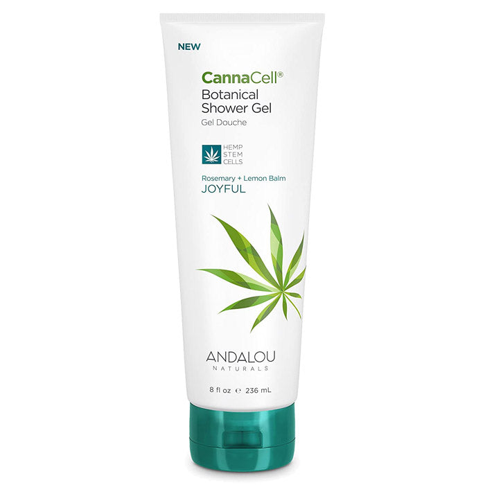 Andalou Naturals – CannaCell Shower Gel Joyful, 8 fl oz