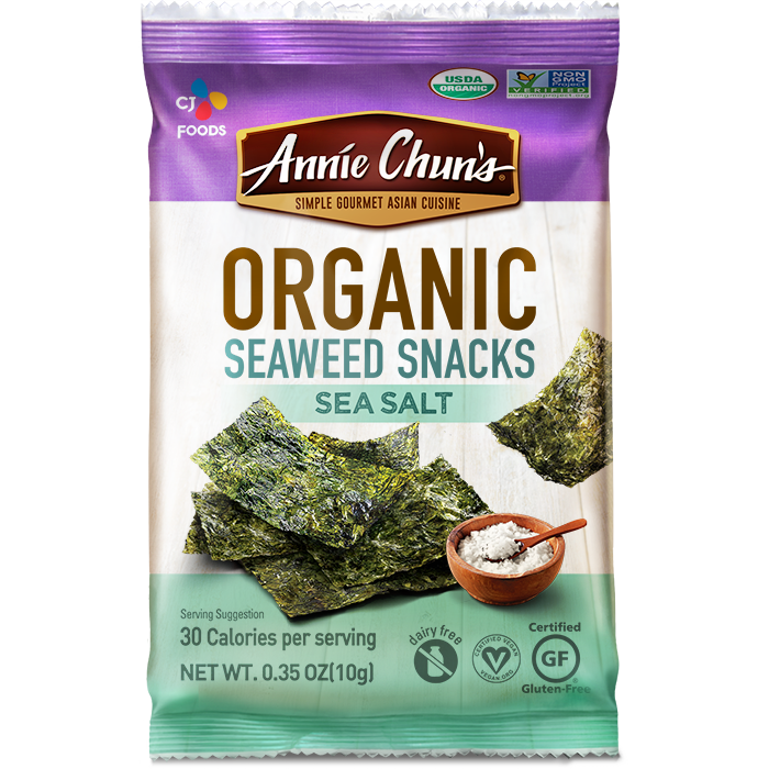 Annie Chun’s Seaweed Snacks: Organic Sea Salt