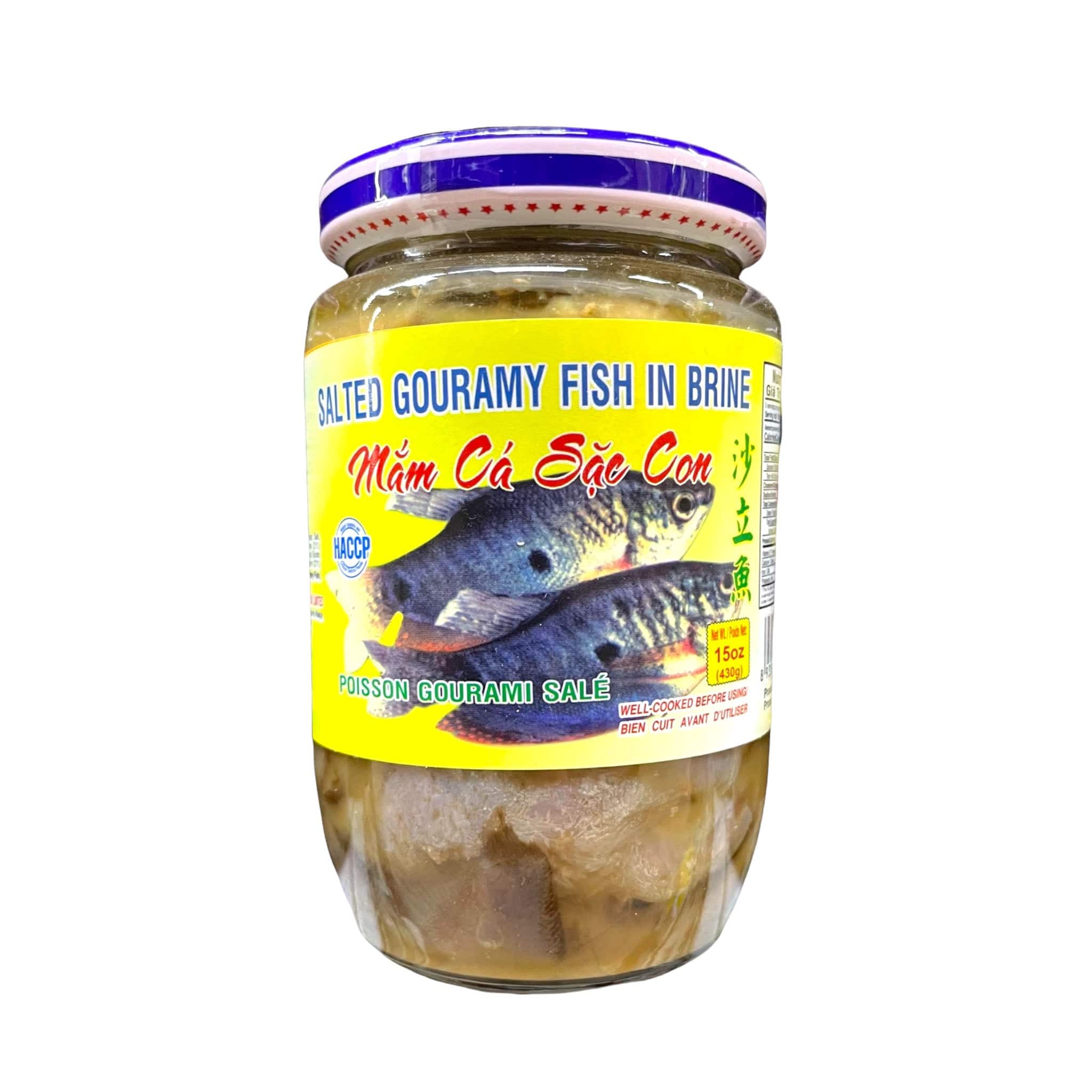 Vas Food Salted Gouramy Fish in Brine