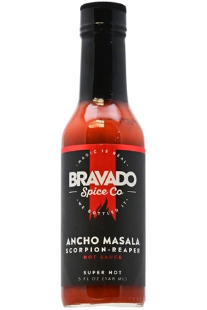 Bravado Spice Co. Ancho Masala Scorpion Reaper Hot Sauce, 5oz.