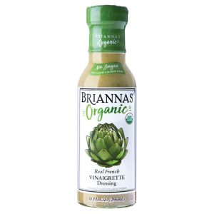 Briannas – Organic French Vinaigrette Dressing, 10 Oz (Pack Of 6)