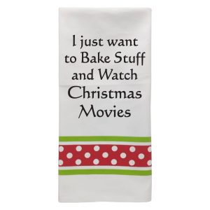 XP-309 I just want to bake…CHRISTMAS TOWEL