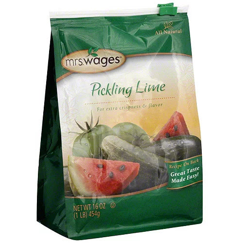 Mrs. Wages – Pickling Lime Mix, 16 Oz | Pack of 6