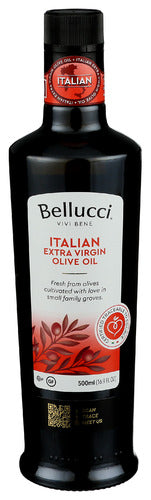 Bellucci – Premium Olive Oil 100% Extra Virgin, 500 Ml | Pack of 6