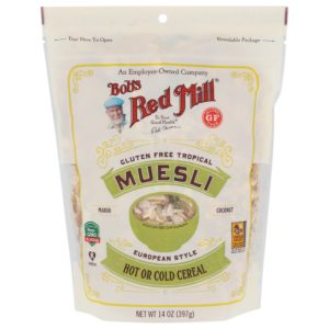 Bob’s Red Mill – Cereal Muesli, Tropical, 14 Oz – Pack of 4