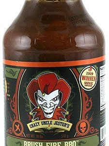 Crazy Uncle Jester’s Brushfire BBQ, 18oz.
