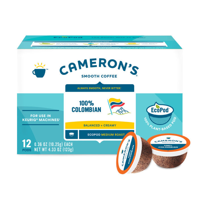 Cameron’s Coffee – Sea Salt Colombian Coffee, 12 Count 4.33 oz | Pack