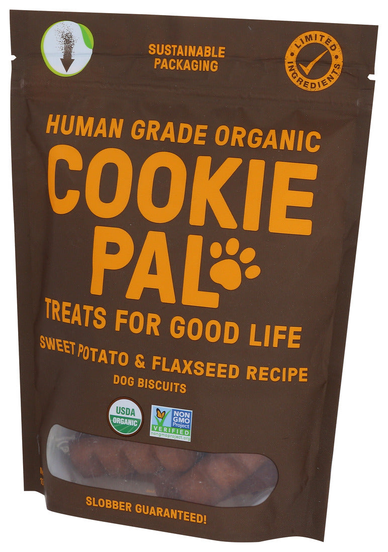 Cookie Pal Dog Treat Sweet Potato And Flaxseed – 10oz