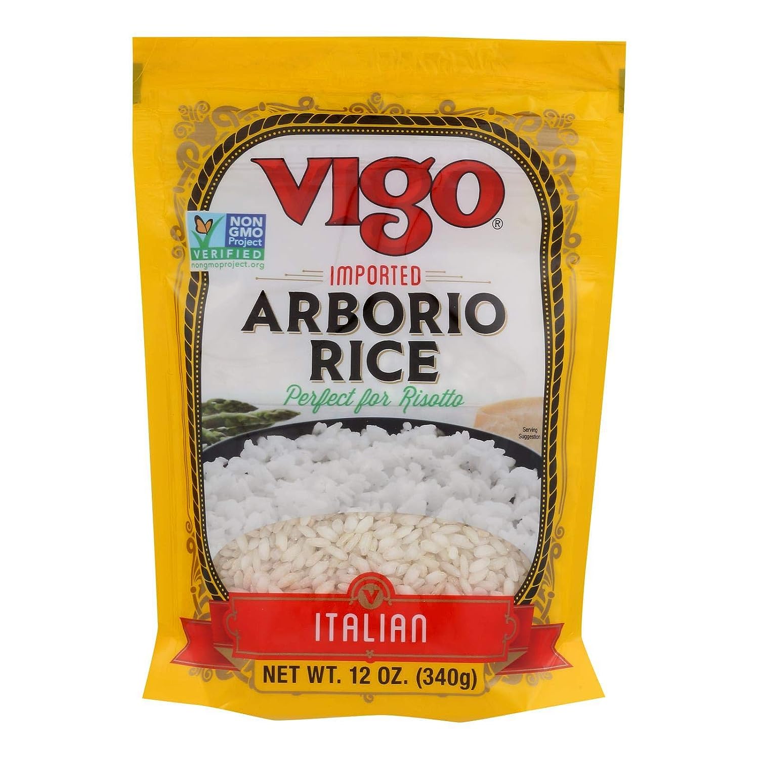 Vigo Rice Arborio Bag 12 Oz – Pack Of 6
