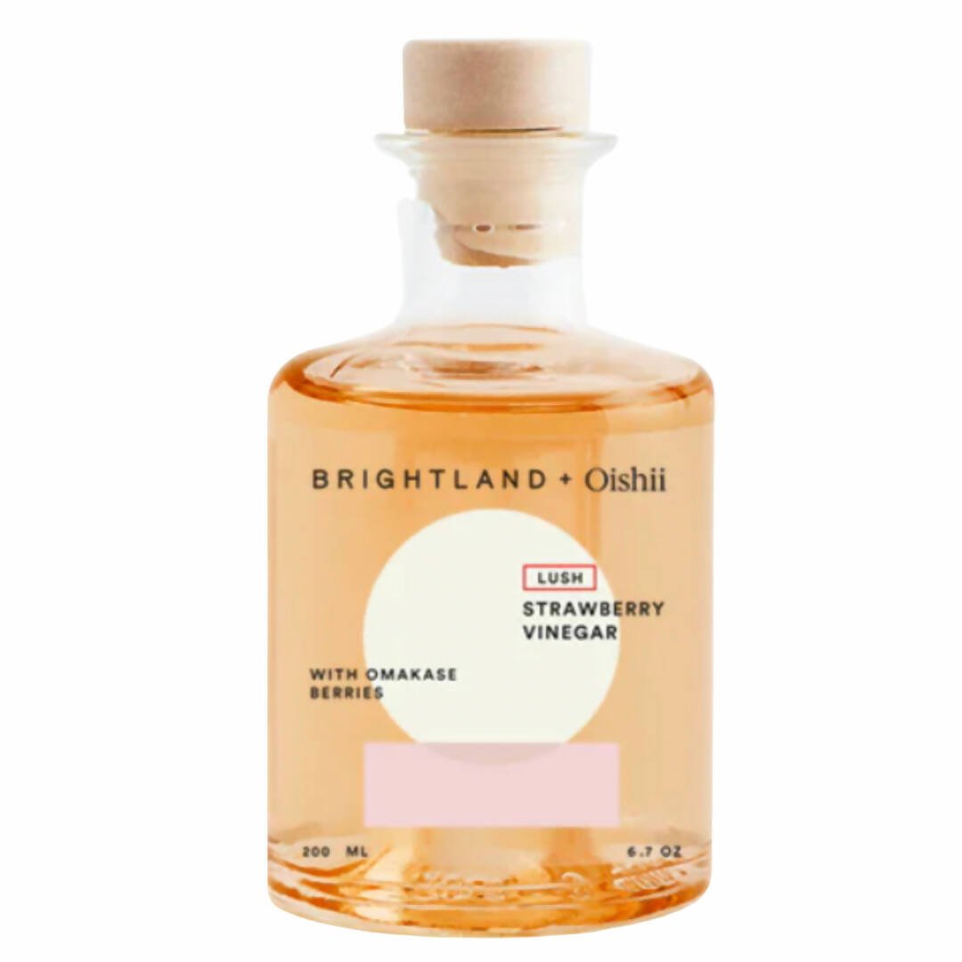 Brightland Olive Oil Lush Strawberry Vinegar