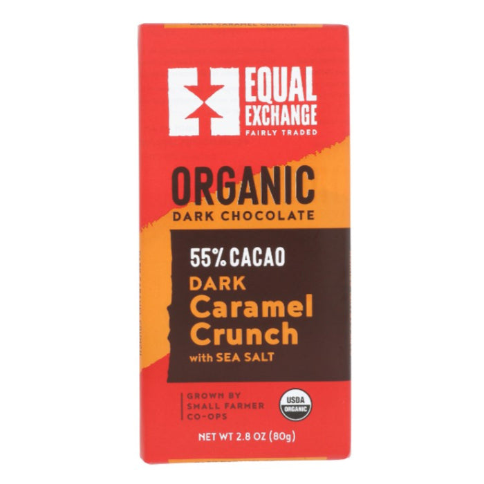 Equal Exchange – Chocolate Bar Dark Caramel Or Org 2.8 Oz – Pack of 12